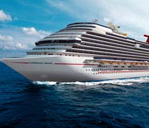 Carnival Cruise Lines is targeting the value of cruising in 2012.  // © 2012 Carnival Cruise Lines
